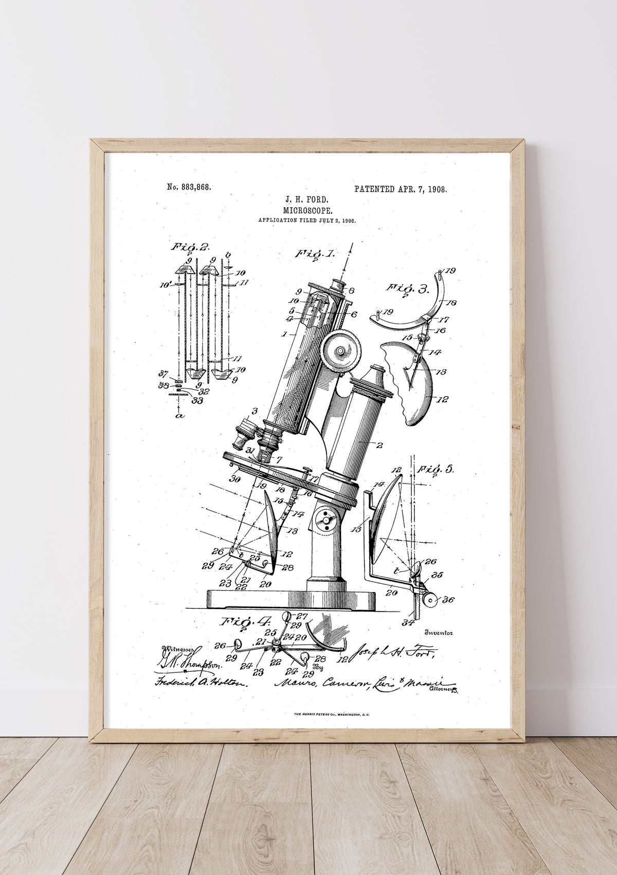 Microscope | 1900s | J. H. Ford