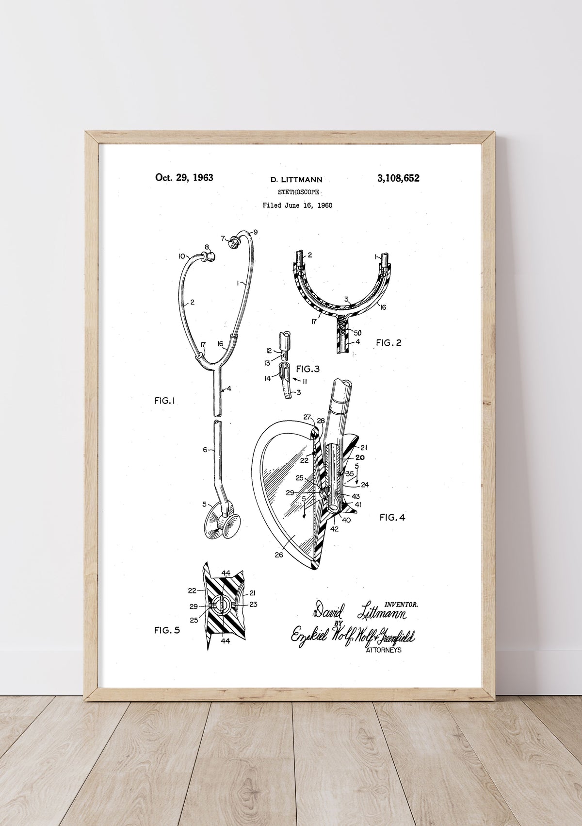 Stethoscope | 1960s | D. Littmann