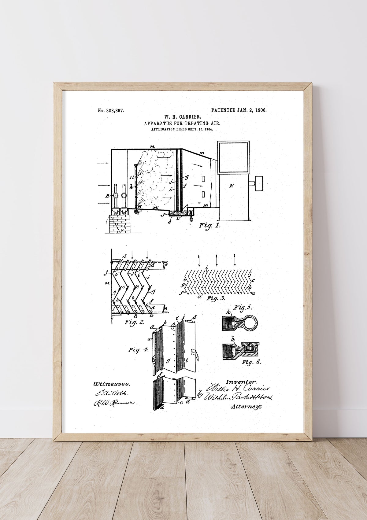 Apparatus for Treating Air | 1900s | W. H. Carrier