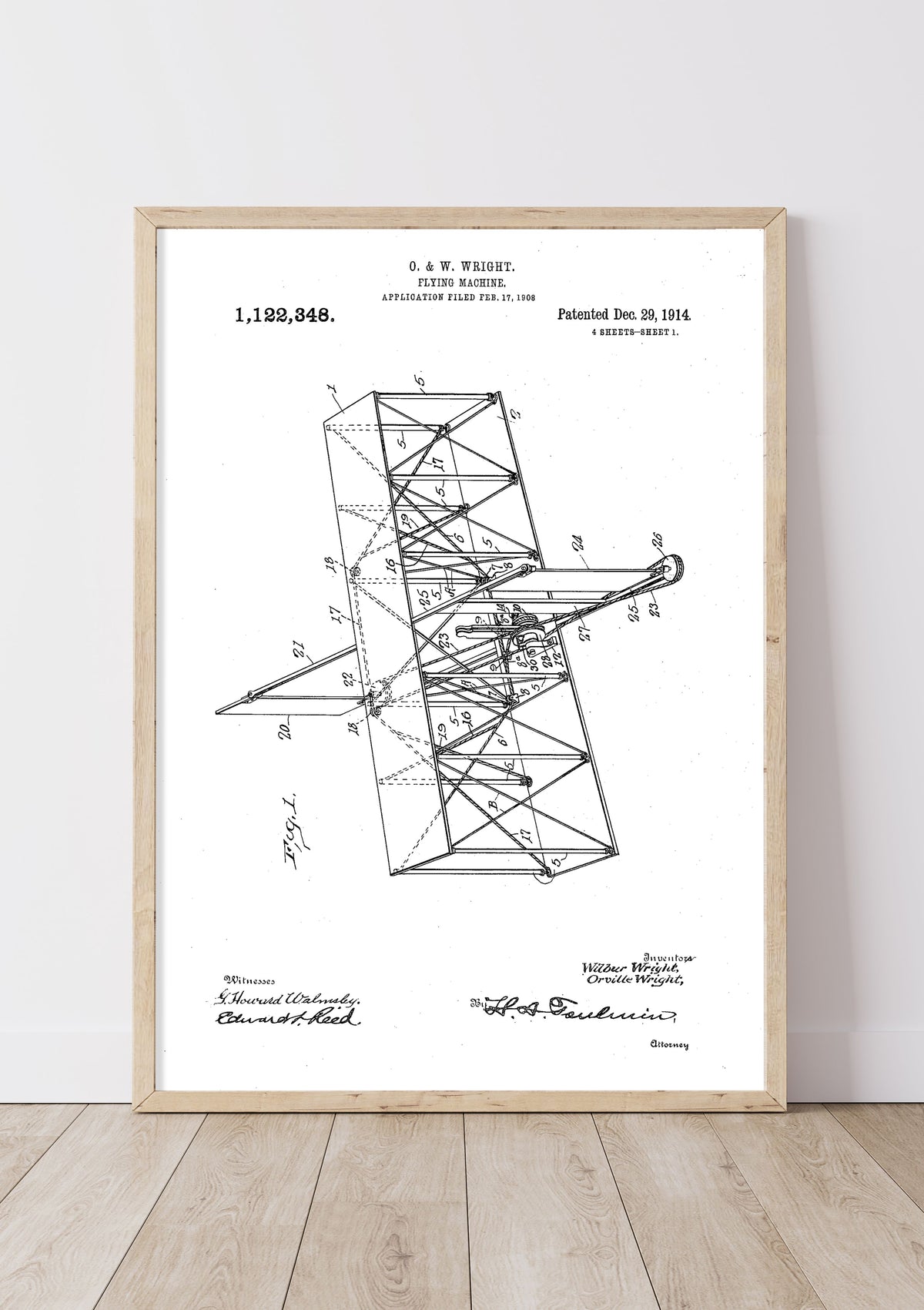 Flying Machine | 1910s | O. & W. Wright