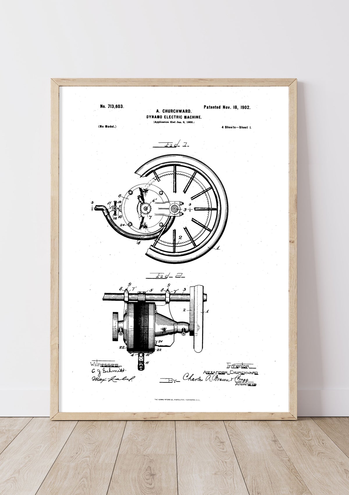 Dynamo Electric Machine | 1900s | A. Churchward